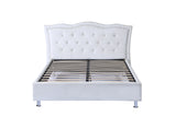 Nature Design Home Furniture Bedroom Set Factory King Queen Size Bed Frame PU Fabric nail button soft bed