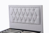 Wholesale upholstered platform ottoman velvet fabric storage double full twin king queen size bed frame modern with storage